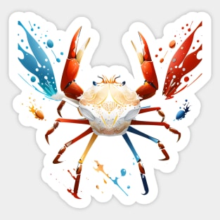 Intuitive Cancer Crab Sticker